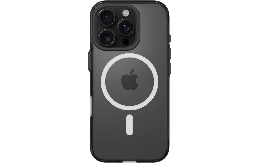 Rhinoshield Coque arrière JellyTint MagSafe iPhone 16 Pro Ash Black