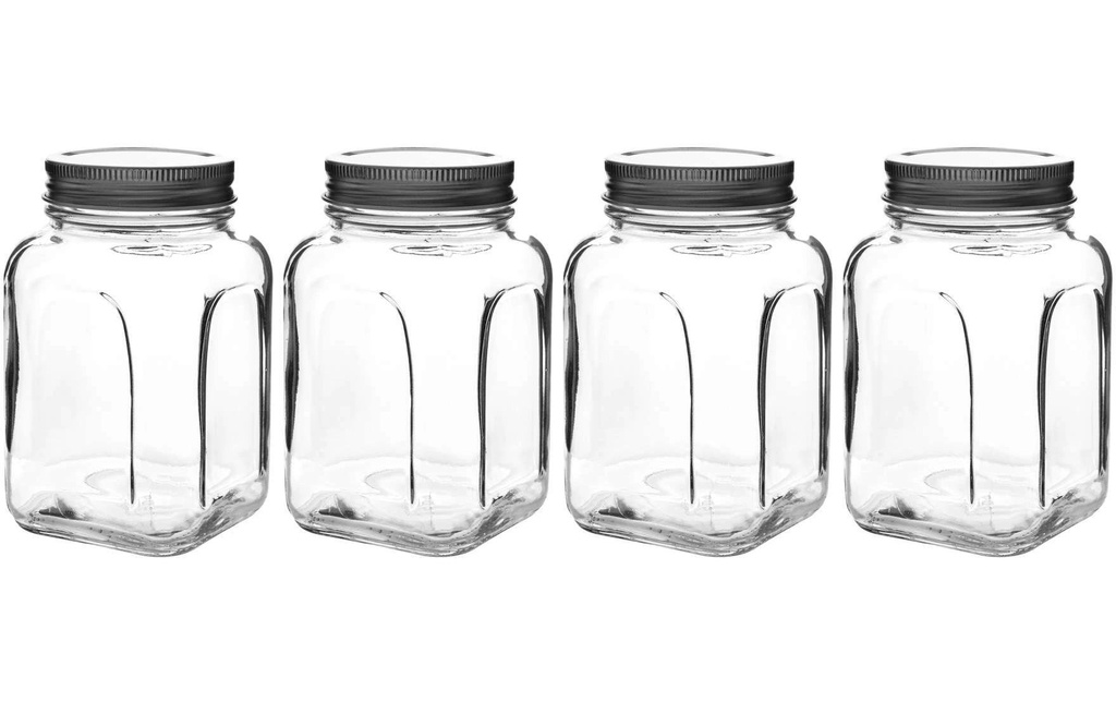 Hermia Bocal à provisions 0.66 l, Transparent