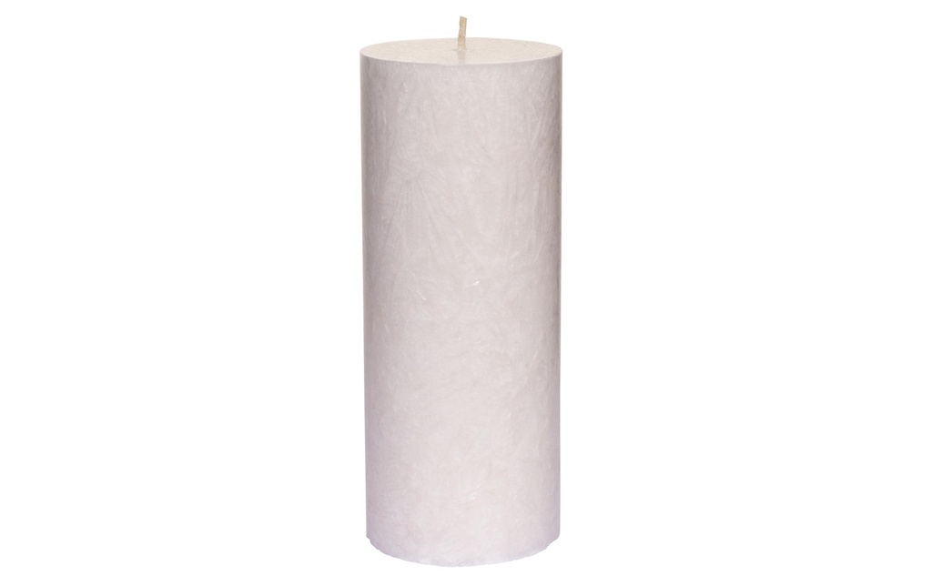 Herzog Kerzen AG Bougie pilier Kristallo Alto 15 cm Ivoire