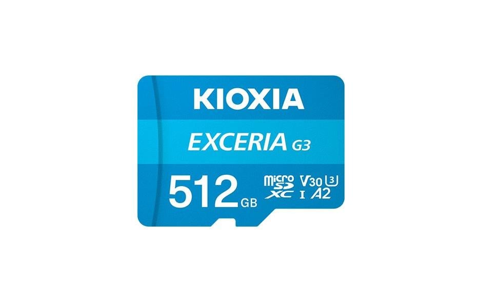 Kioxia Carte microSDXC EXCERIA G3 512 GB