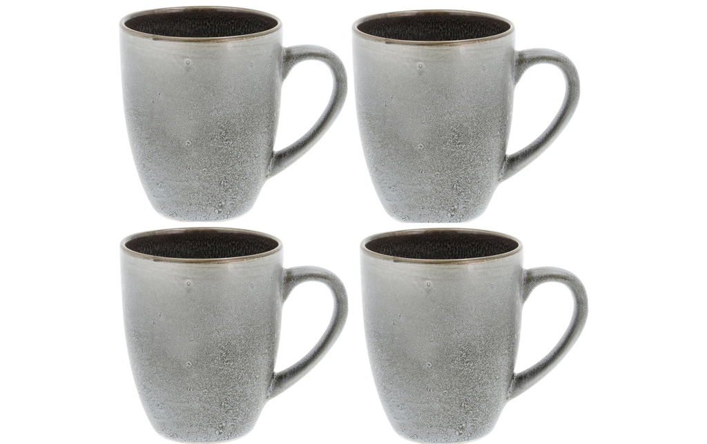 Bitz Tasse à café 300 ml, 4 Pièce/s, Gris
