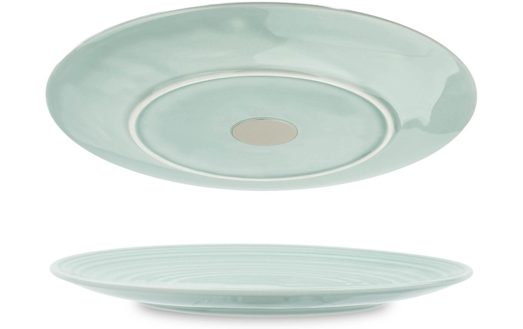 Silwy Assiette magnétique en porcelaine CYAN 23 cm