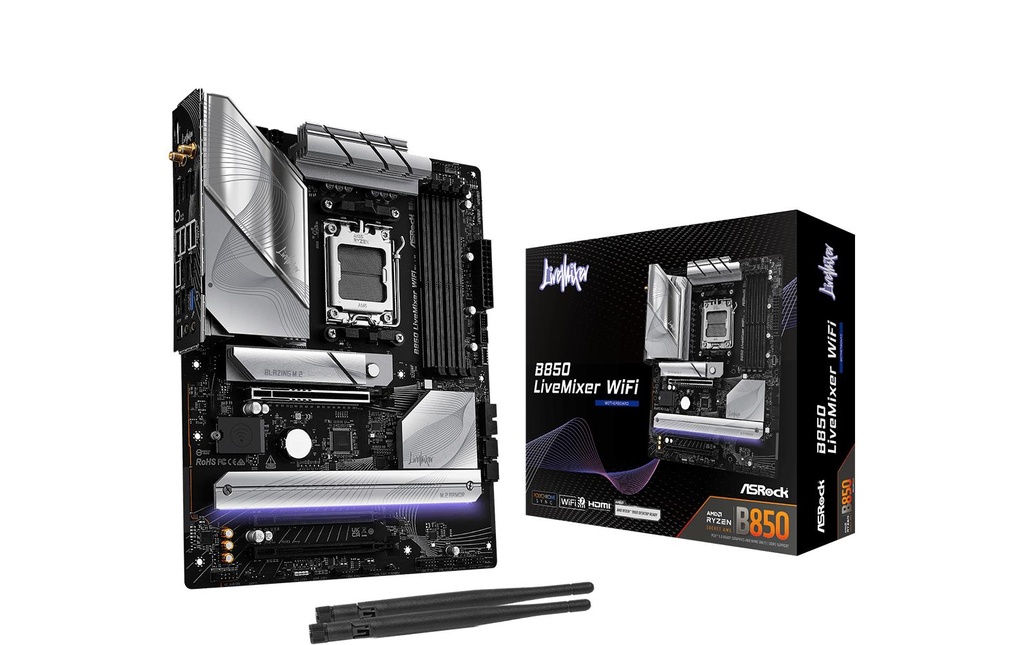 ASRock Carte mère B850 LiveMixer WiFi