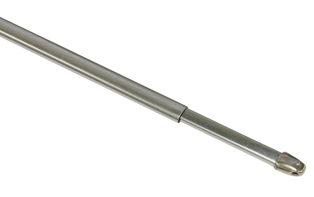 Gardinia Barre de vitrage 40 - 65 cm, chrome