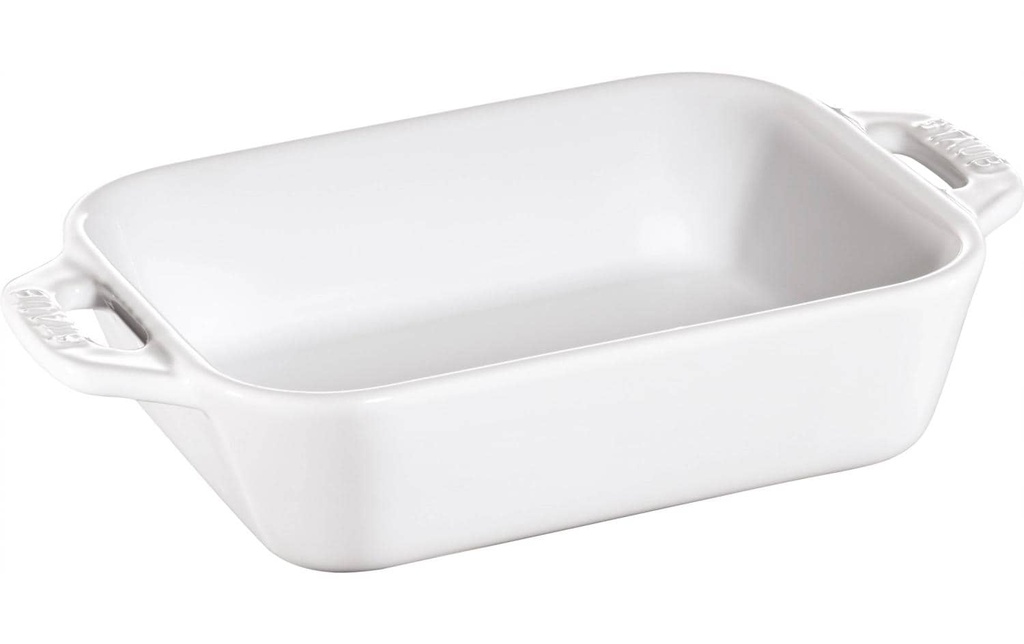 Staub Plat à gratin 34 x 24 cm, Blanc