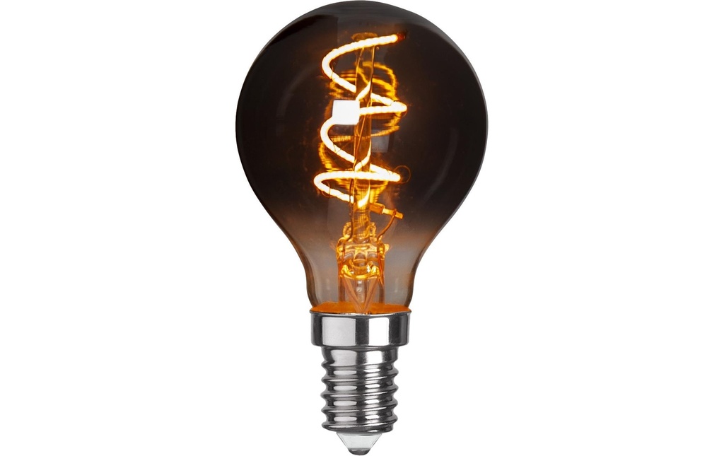 Star Trading Lampe LED Grace Smoke, 3 W, E14, Blanc chaud (WW)