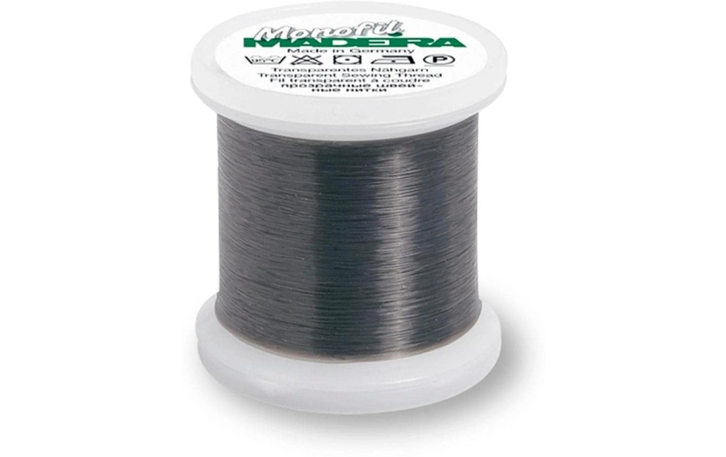Madeira Fil à coudre monofilament No. 60, fumée, 1000 m