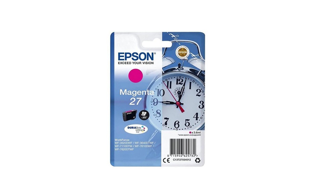 EPSON Epson cart.d'encre 27 magenta