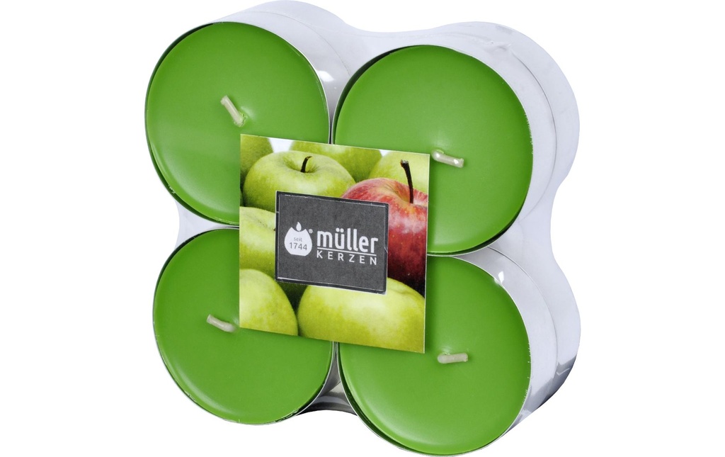 müller Kerzen Bougie parfumée Juicy Apple 8 pièces