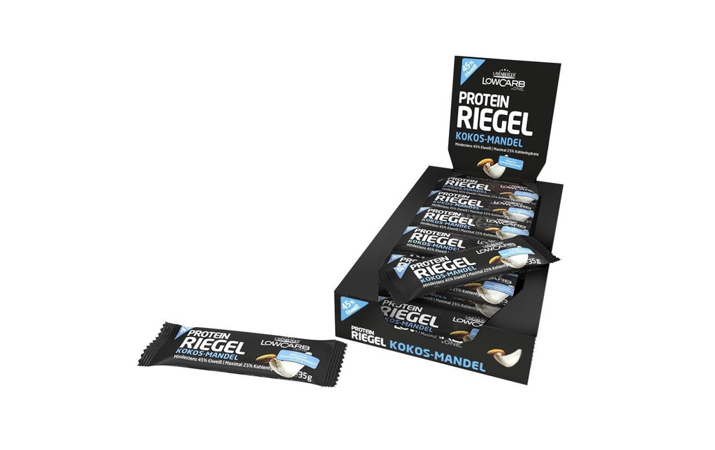 Layenberger Barre   Barre protéinée noix de coco amande 18 x 35 g