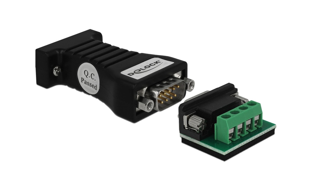 Delock Connecteur RS232 - RS485  Bornier, protection ESD