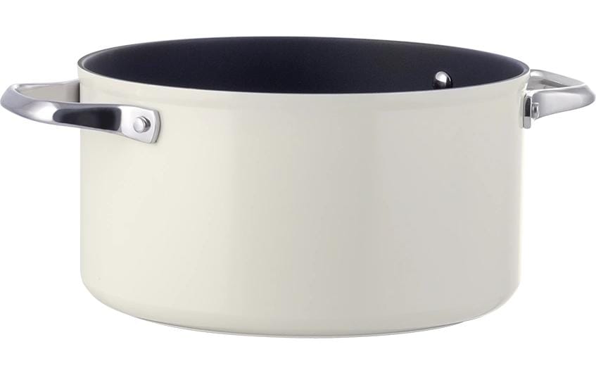 Lunasol Casserole Saturne Terra Ø 24 cm, Creamy 5.7 L