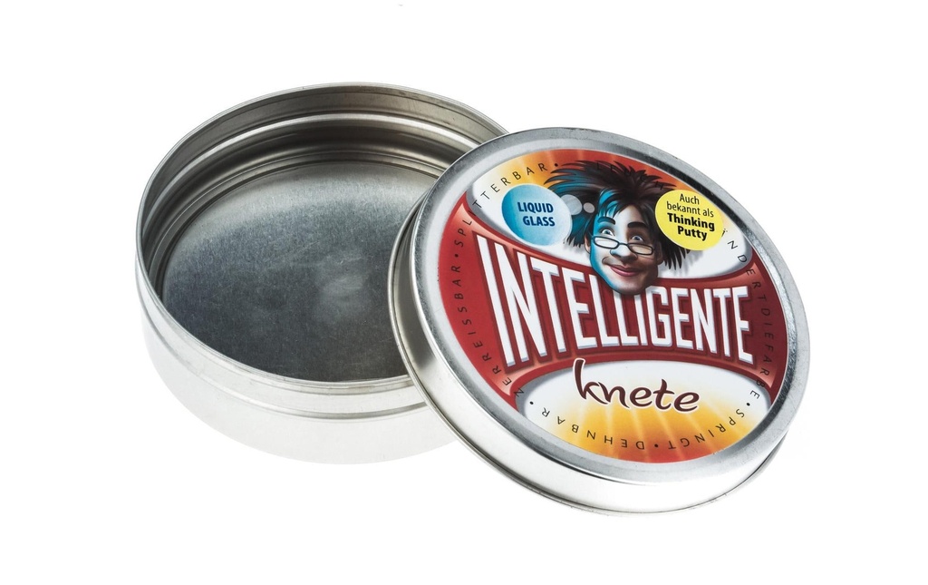 Intelligente Knete Plasticine Liquid Glass 80 grammes