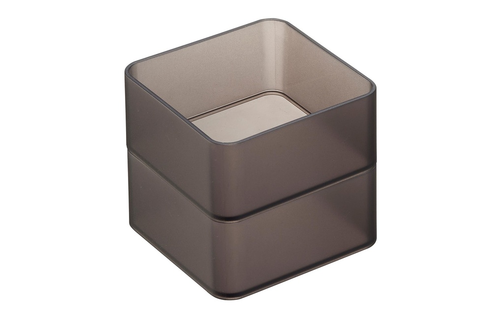 Yamazaki Boîte à tiroirs Organizer S Tower Set de 2 pièces Noir