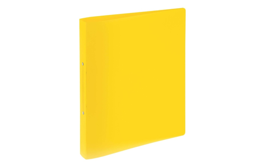 Pagna Classeur à anneaux A4 PP 3.3 cm, jaune