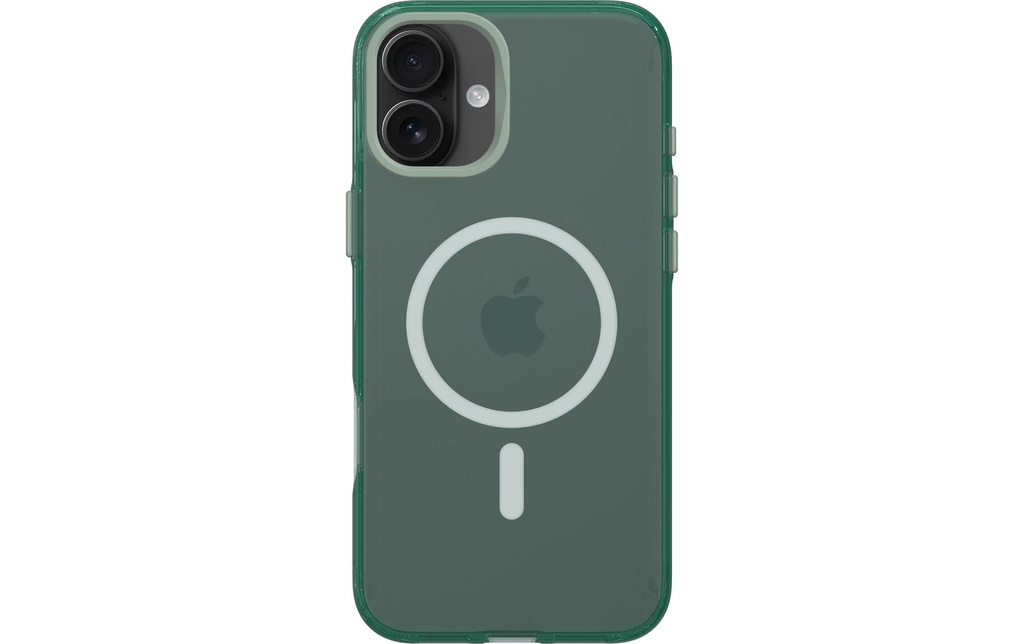 Rhinoshield Coque arrière JellyTint MagSafe iPhone 16 Plus Moody Green