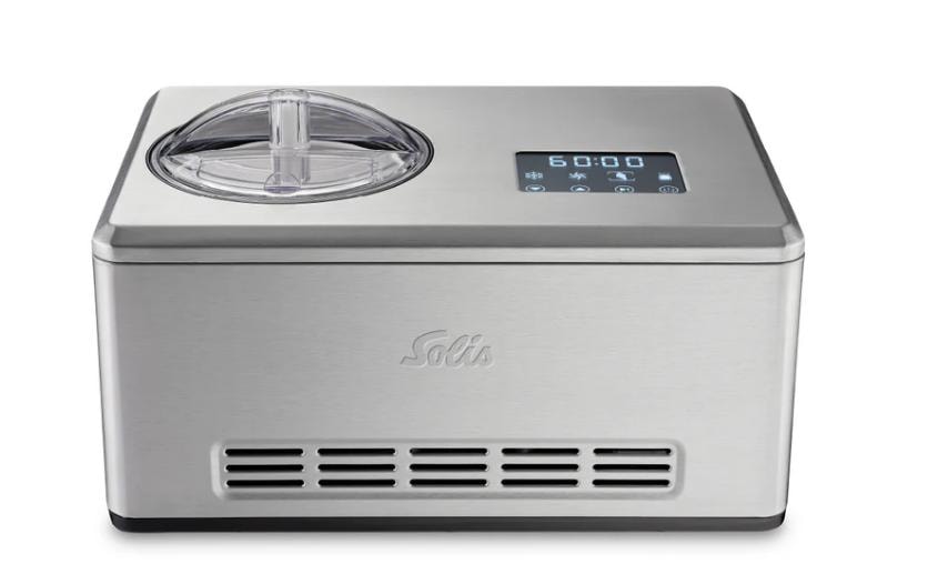 Solis Machine à glace Gelateria Pro Touch 2 l, Argenté