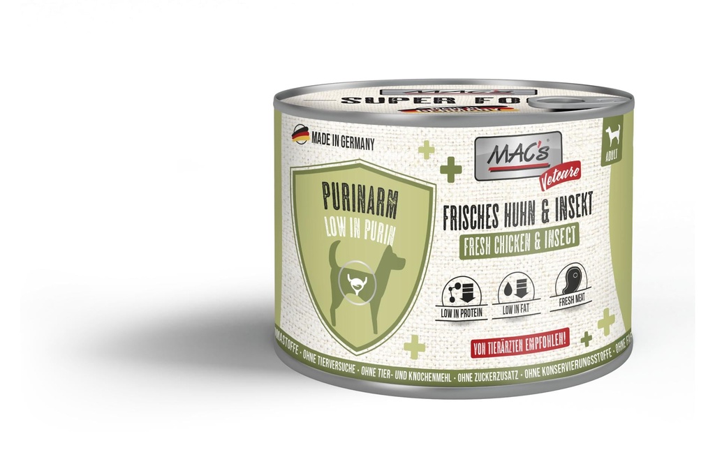 MAC's Vetcare Nourriture humide Pauvre en purine 200 g