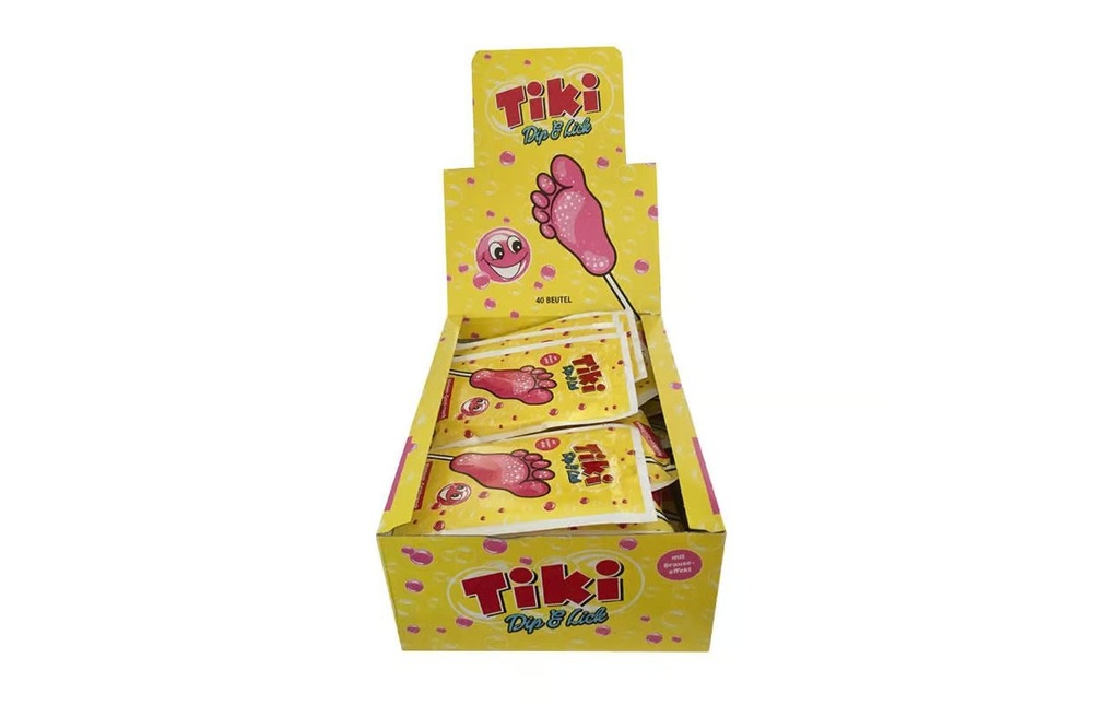 Tiki Dip et Lick framboise 40 x 20 g
