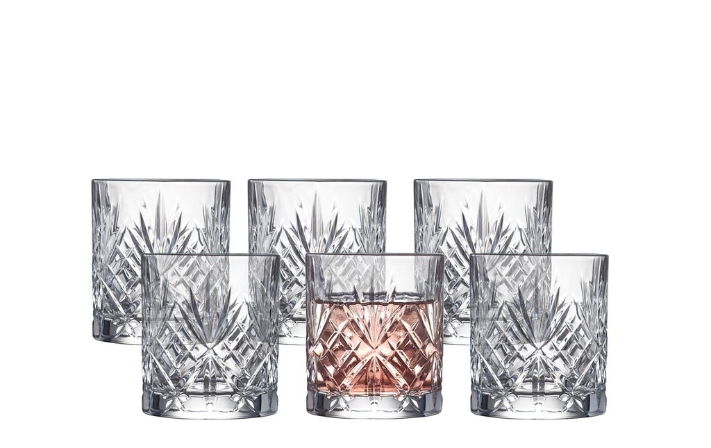 Lyngby Verre Melodia 6 pièces, 23 cl