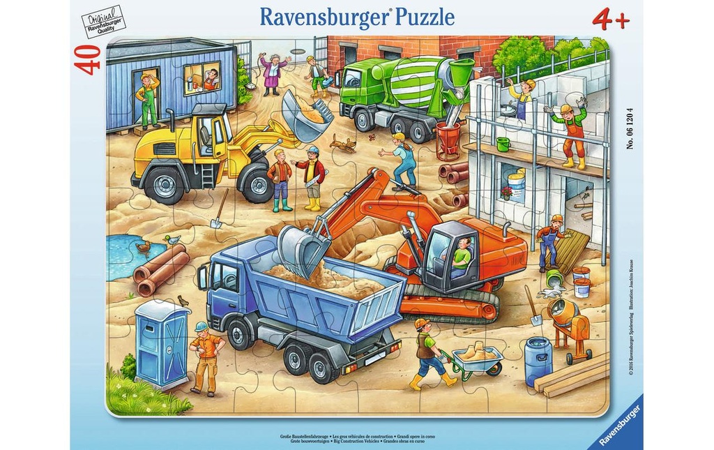Ravensburger Véhicules de chantier de grande taille