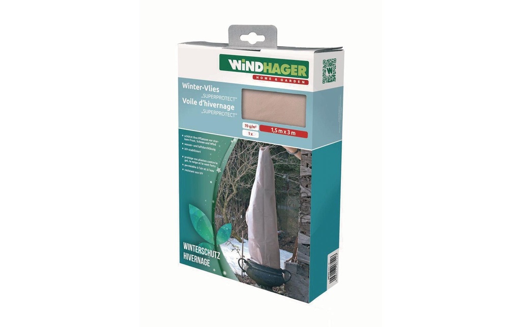 Windhager Non-tissé isotherme 1.5 x 3 m