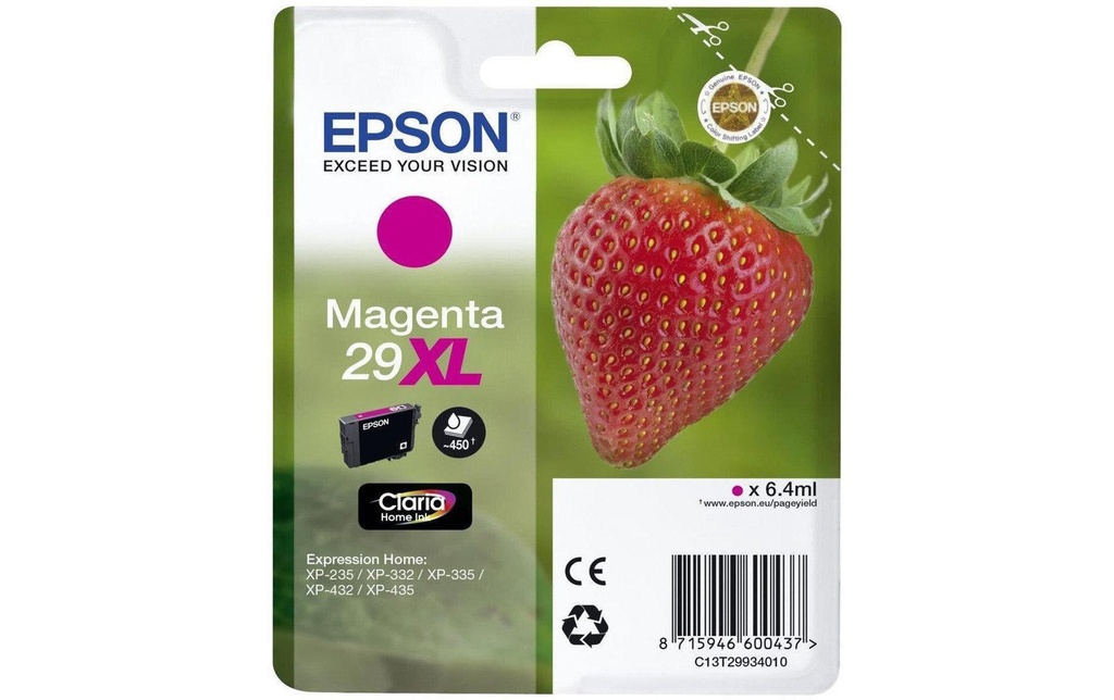 EPSON Epson cartouche 29XL magenta