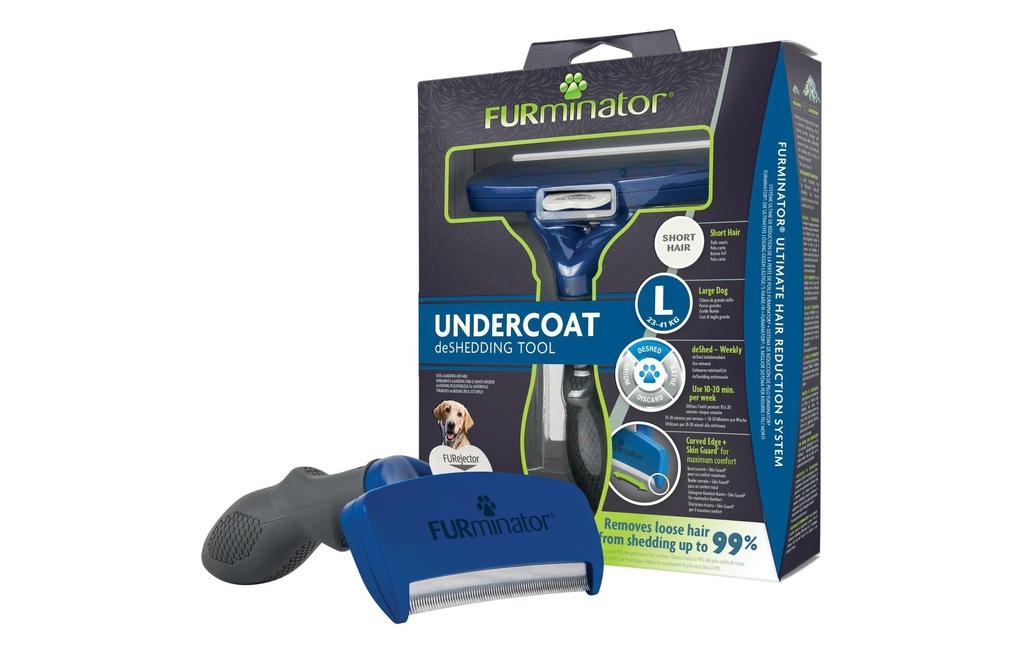 Furminator Chien deShedding L poil court 10.2 cm