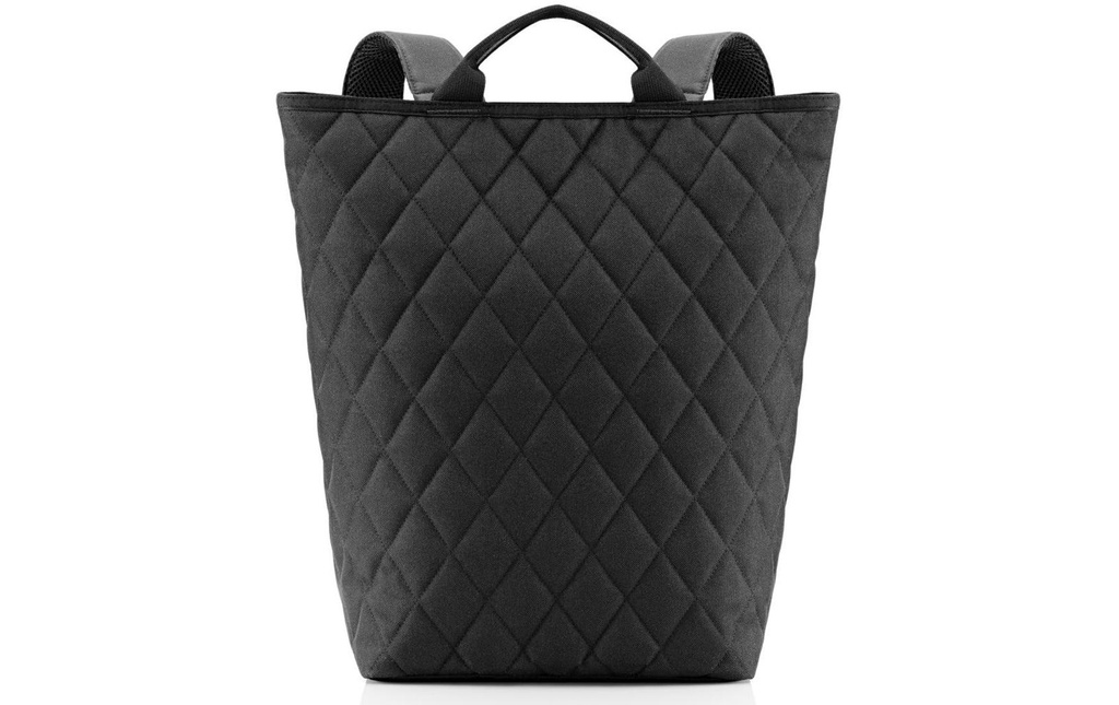 Reisenthel Sac Shopper Backpack Rhombus Black
