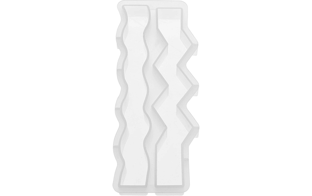 Glorex Moule pour bougies Arbre en zigzag 23 x 2.8 x 2.5 cm