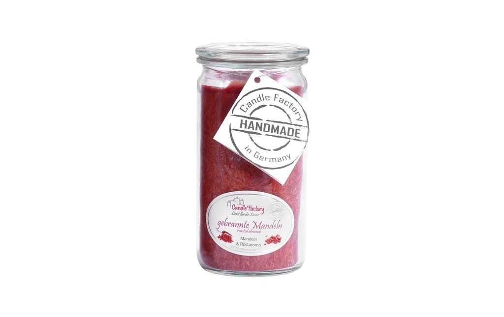 Candle Factory Bougie parfumée Mini Jumbo Amande brûlée