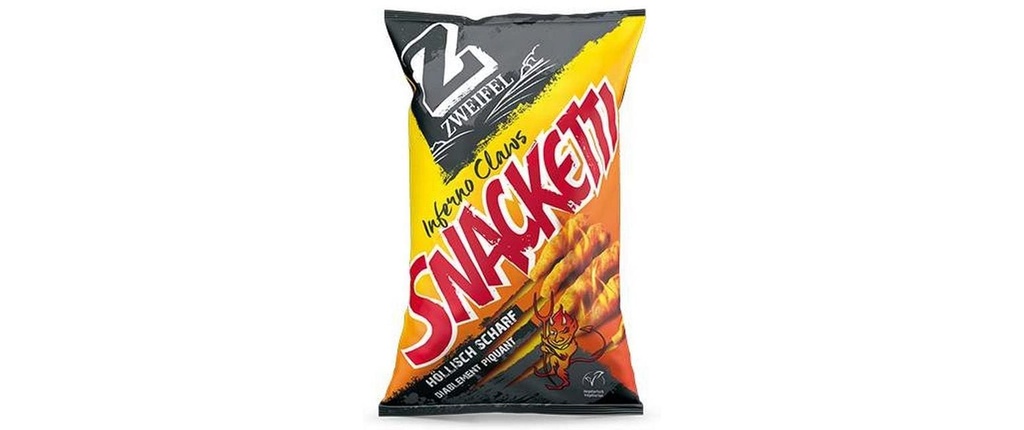 Zweifel Griffes de l'enfer Snacketti 100 g