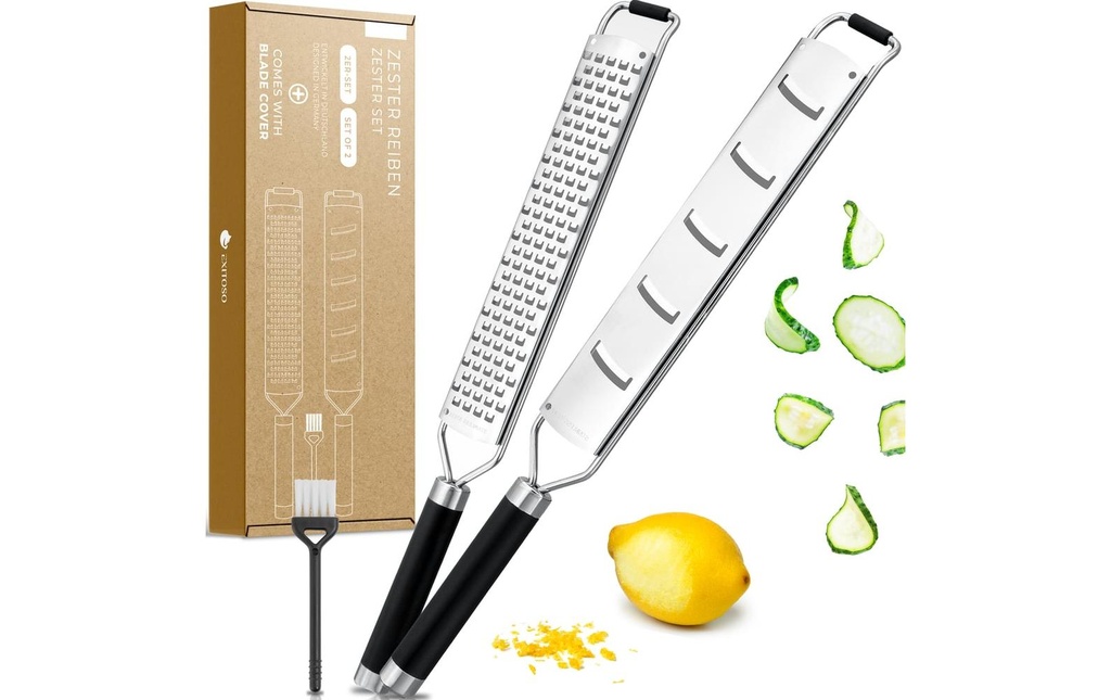 Exitoso Râpe de cuisine Noir
