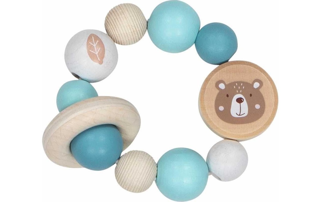 Goki Hochet silencieux Ours élastique