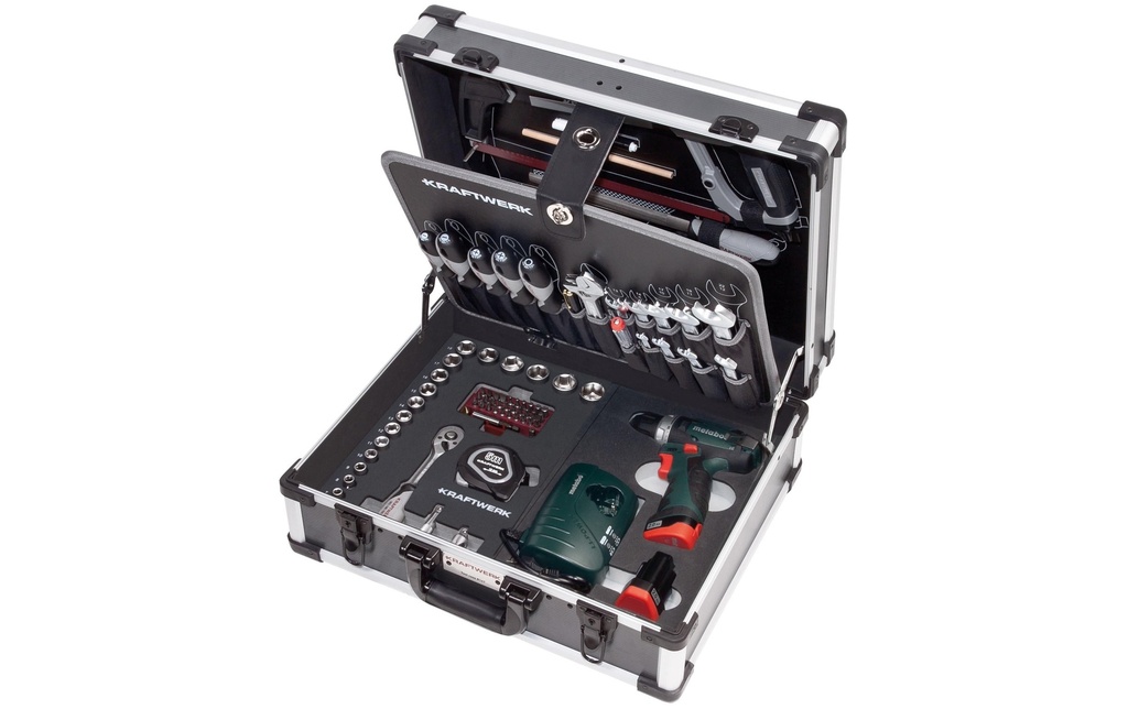 Kraftwerk Coffret à outils B147 100 pièces