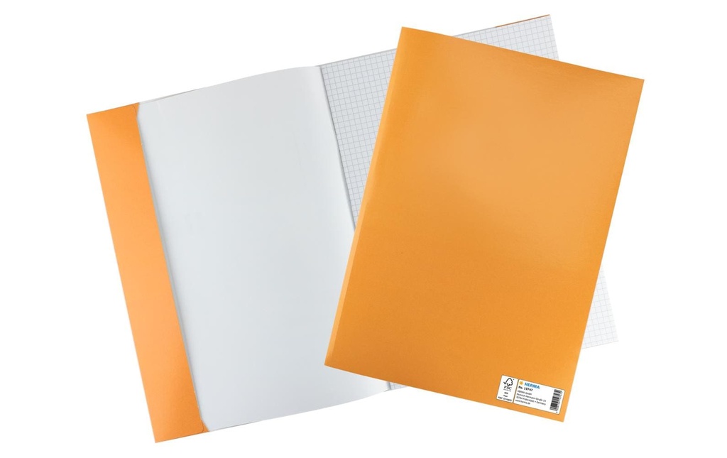 HERMA Protège-cahier carton A4 orang