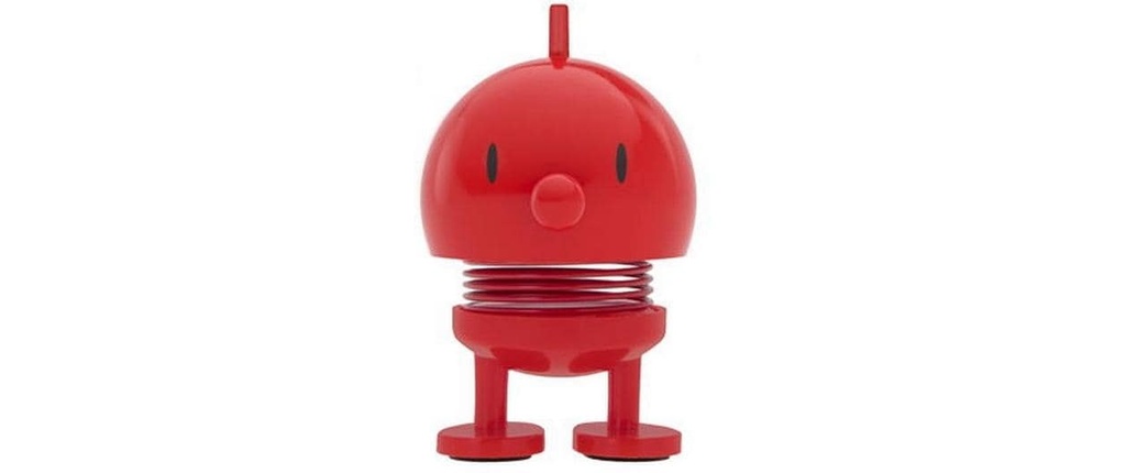 Hoptimist Objet à exposer Bumble Mini XS, rouge