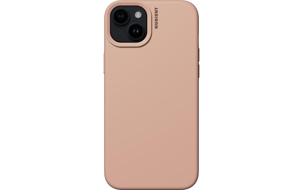Nudient Coque arrière Base Case iPhone 15 Plus Peach Orange