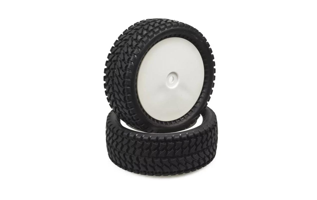 Hobbytech Roues complètes Buggy AllTerrain avant, 2 pièces, 1:10