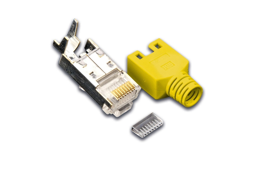 Wirewin Connecteur RJ45 Hirose TM11 50 Pièce/s, Jaune
