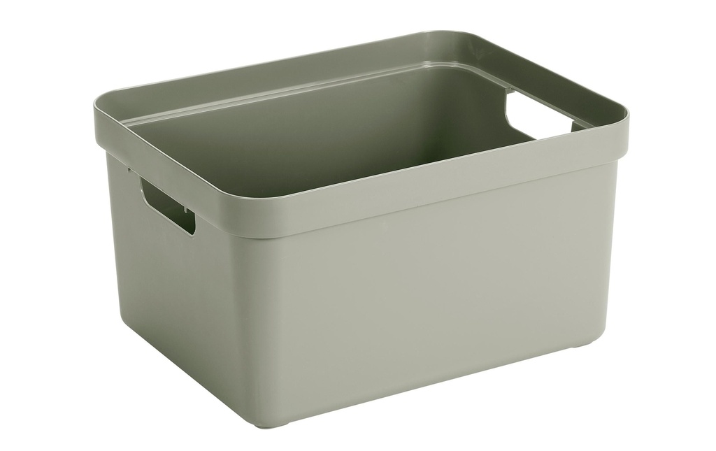 Sigma Home Boîte de rangement 32 l Vert clair