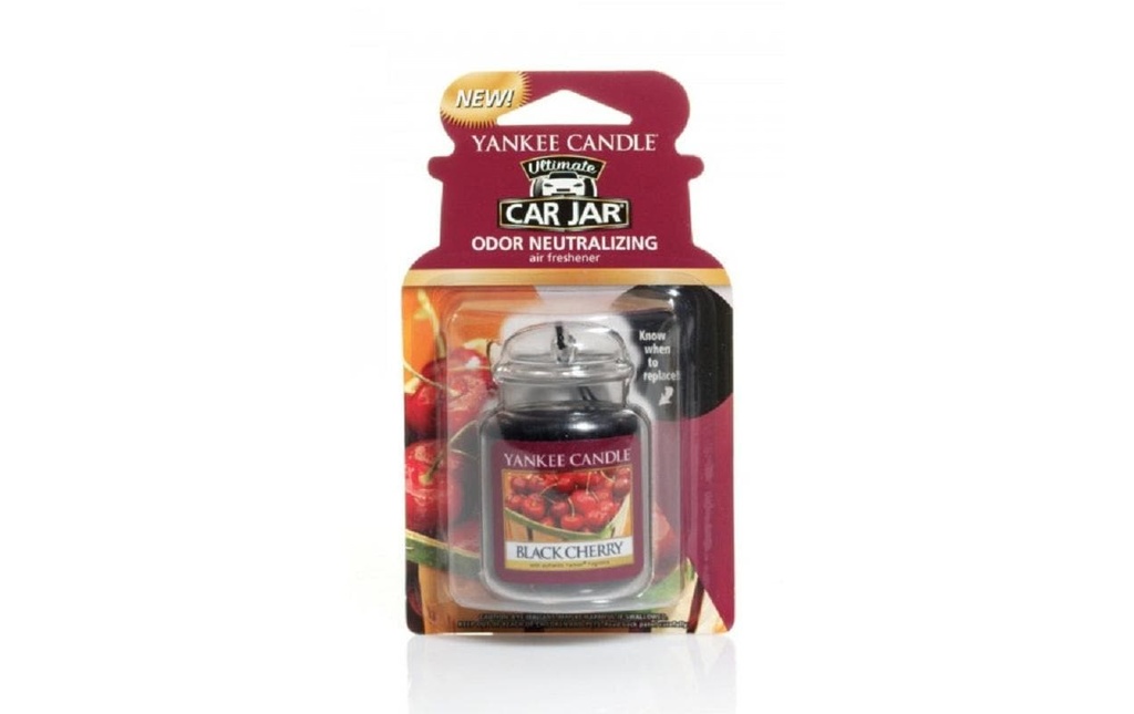 Yankee Candle Désodorisant pour voiture Car Jar Ultimate cerisier noir