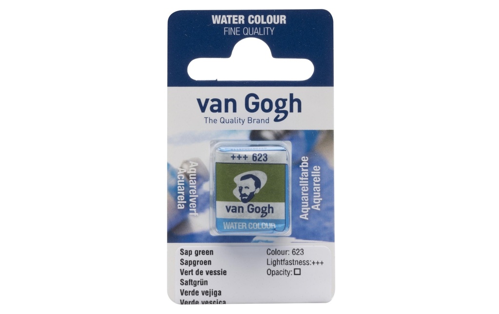 Van Gogh Peinture pour aquarelle 623 Sève verte, 1 pièce