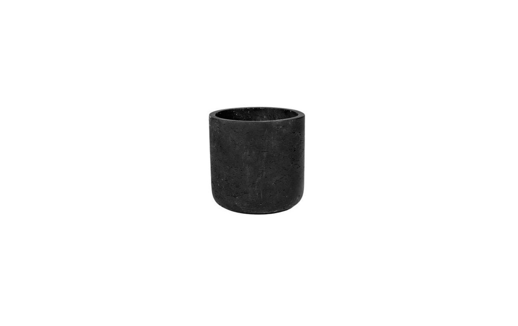 Pottery Pots Pot à fleur Charlie XS, noir lavé Noir