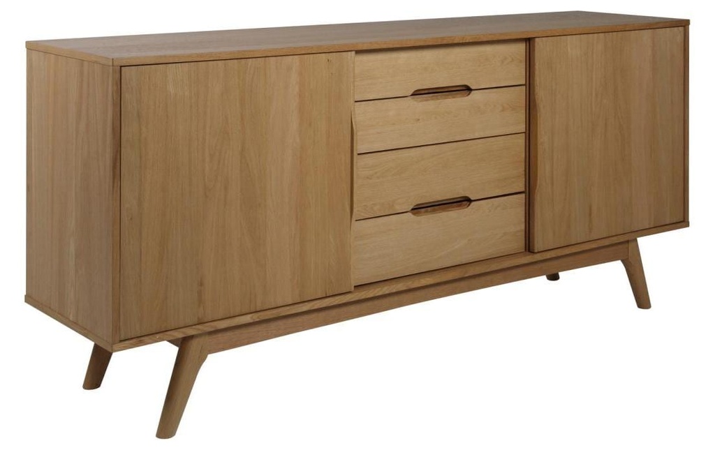 AC Design Buffet Marte 180 x 84 cm, brun foncé