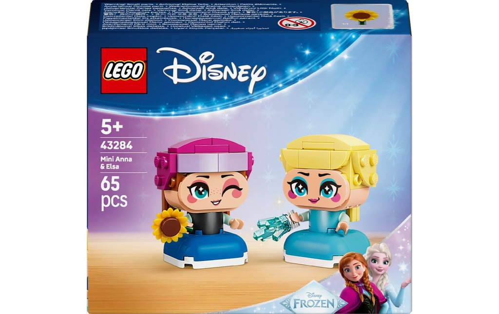 LEGO® Disney Princess Anna et Elsa miniatures 43284