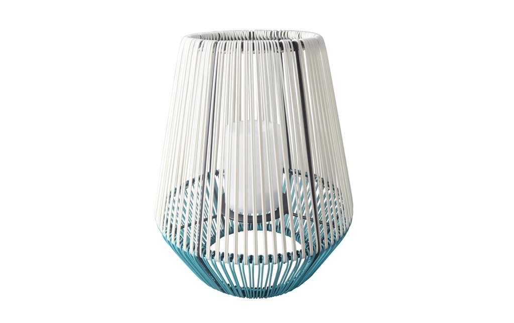 Schönenberger Photophore Solar Wega blanc, bleu