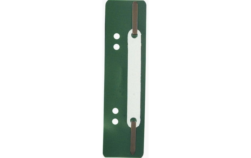 Exacompta Bandes de reliure avec double perforation, 25 pièces, vert