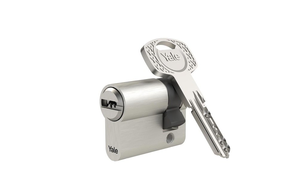 Yale Demi-cylindre 1300, NGF, 10/30, 5 clés High Security