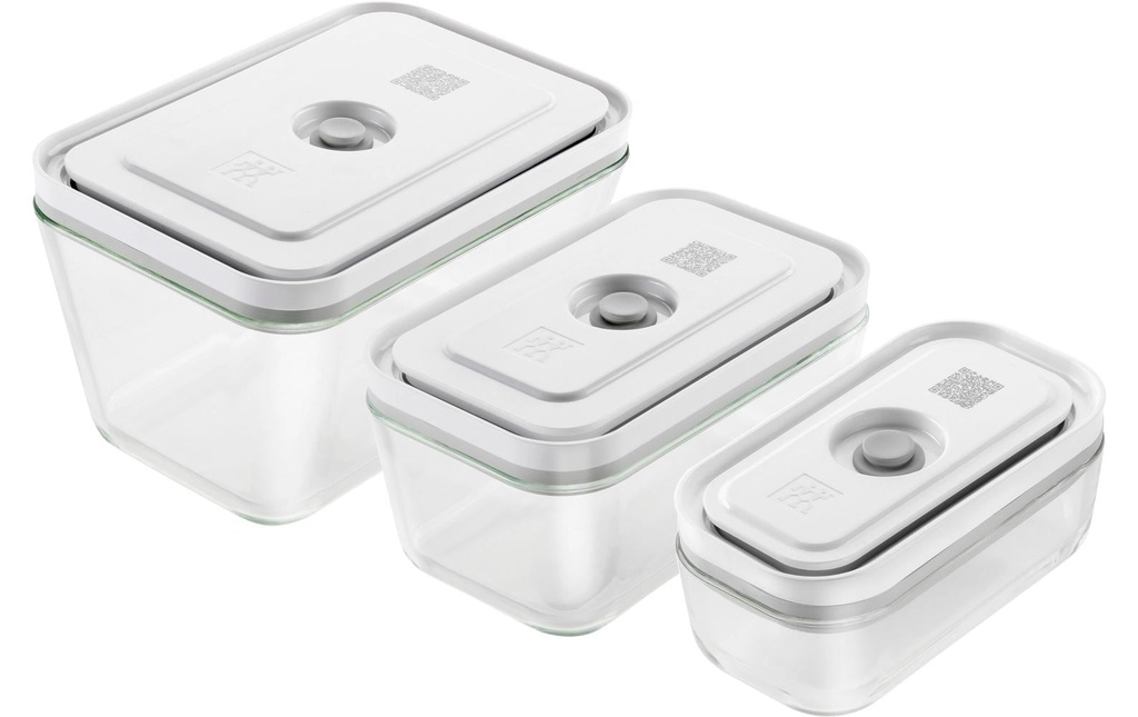 Zwilling Contenant pour Systèmes de mise sous vide Fresh and Save 3 pièces, S,M,L verre